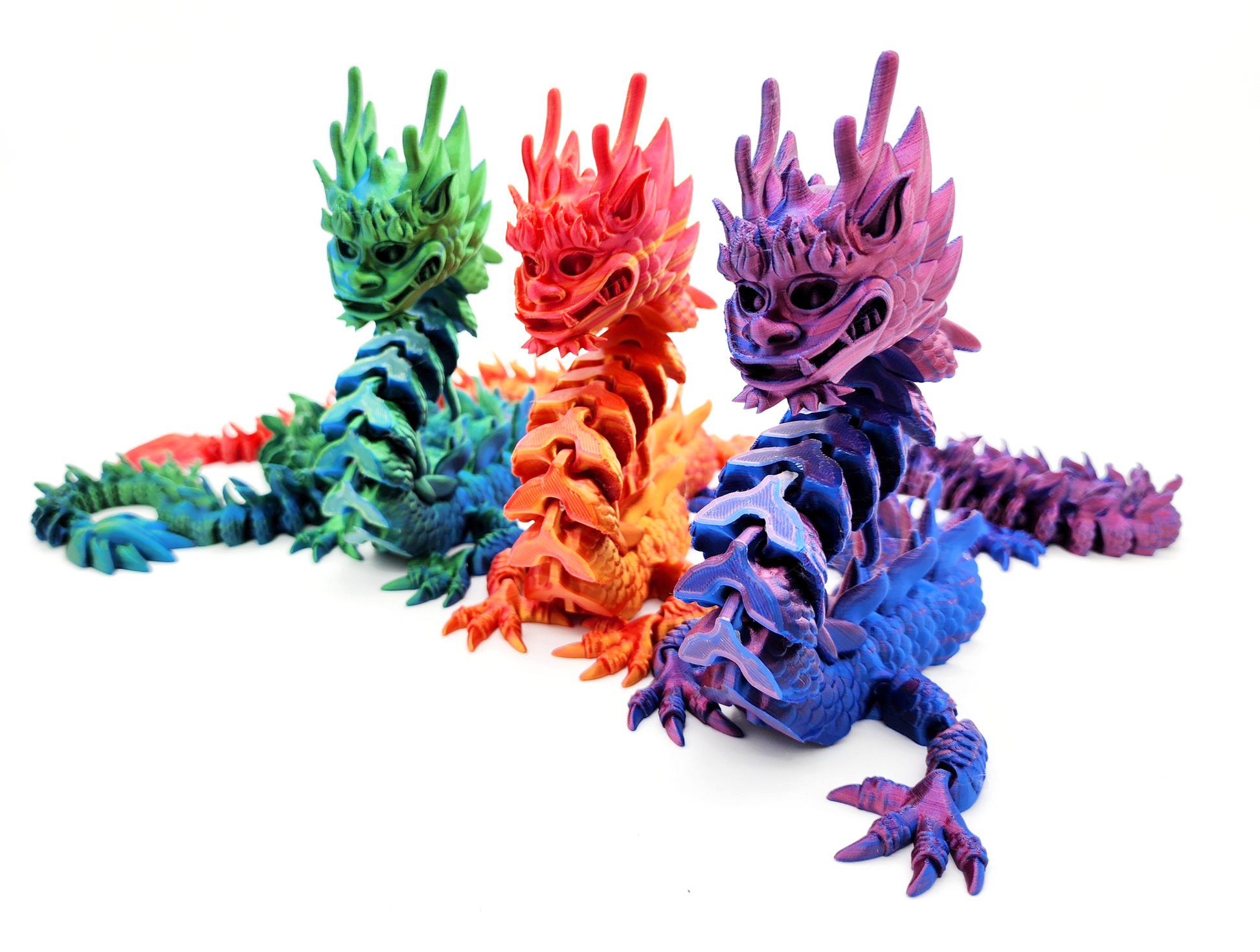 Articulating Flexi Standing Dragon - Flexi Fidgets image 5