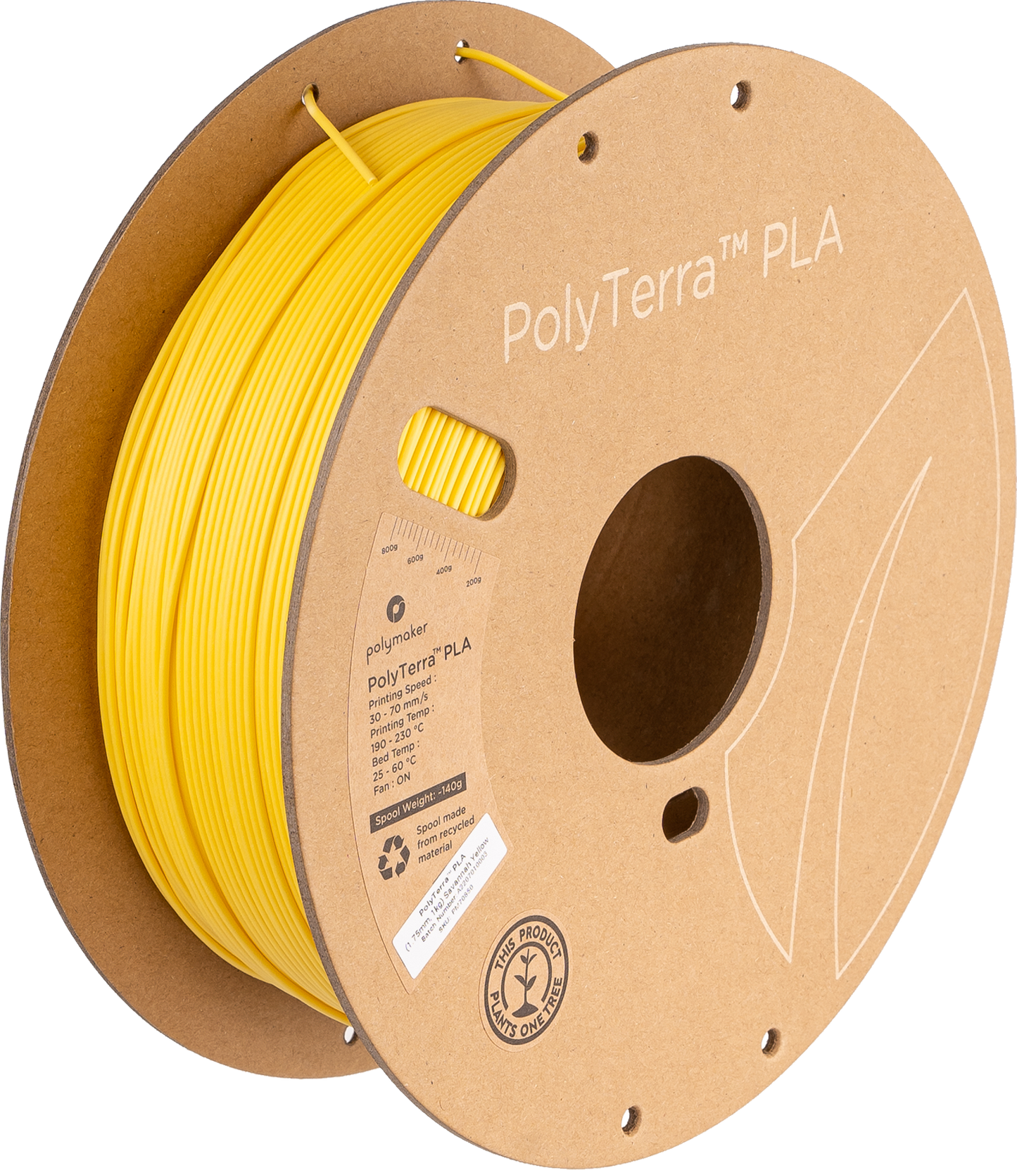 Polymaker PolyTerra PLA - 1.75mm, 1kg