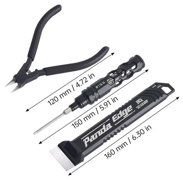 BIQU Sidekick Tool Kit Essential 5-in-1 Set with Edge Spatula and Precision Cutter
