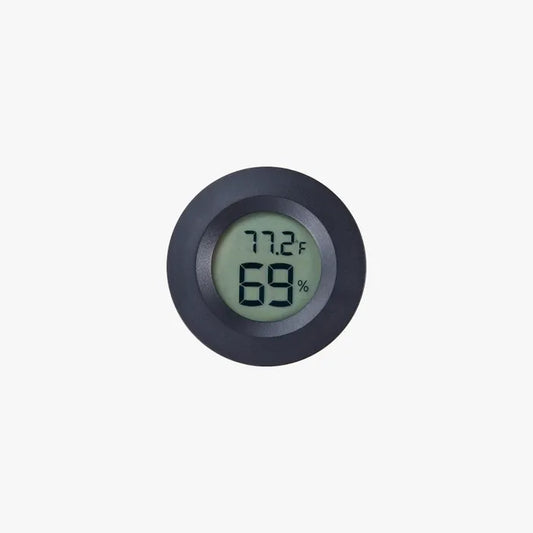 Circular Embedded Electronic Digital Thermometer Hygrometer - XF001