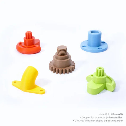 Bambu Lab PA6-GF White (72102) image 1