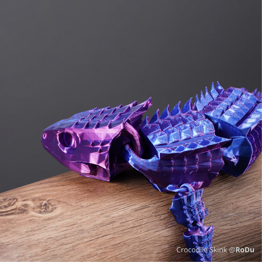 Bambu Lab PLA Silk - Neon City (Blue-Magenta) image 1