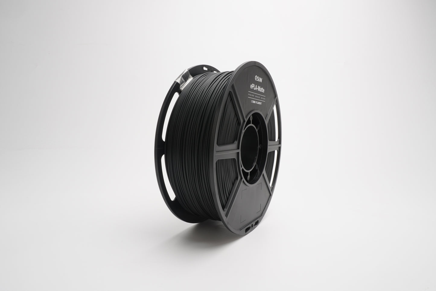 eSUN ePLA-Matte Filament - Deep Black - 1.75mm (1kg) image 0