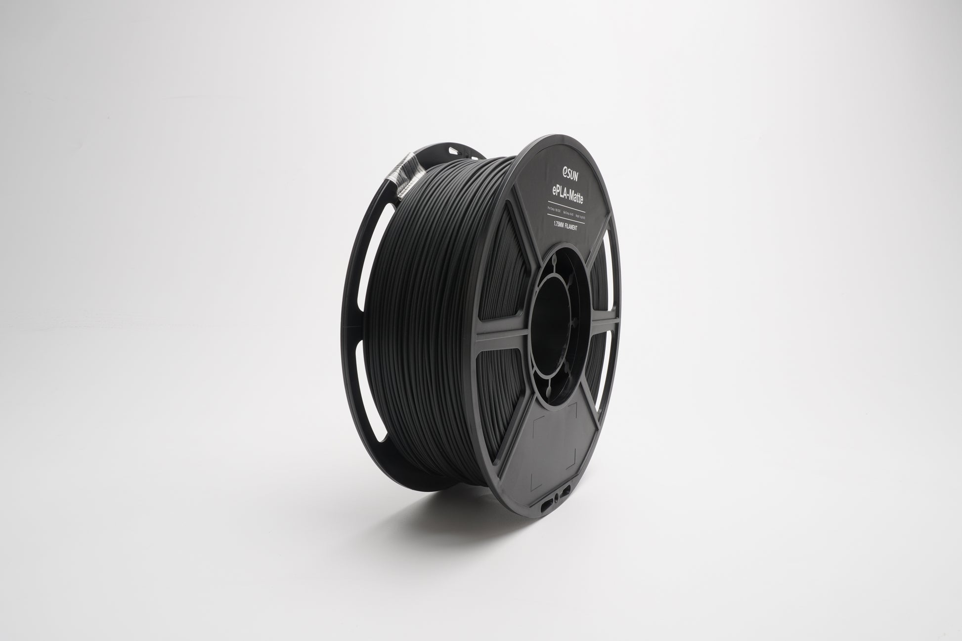eSUN ePLA-Matte Filament - Deep Black - 1.75mm (1kg) image 0