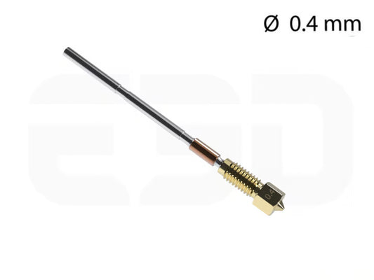 E3D Prusa Nozzle: High Flow Brass - 0.4 mm