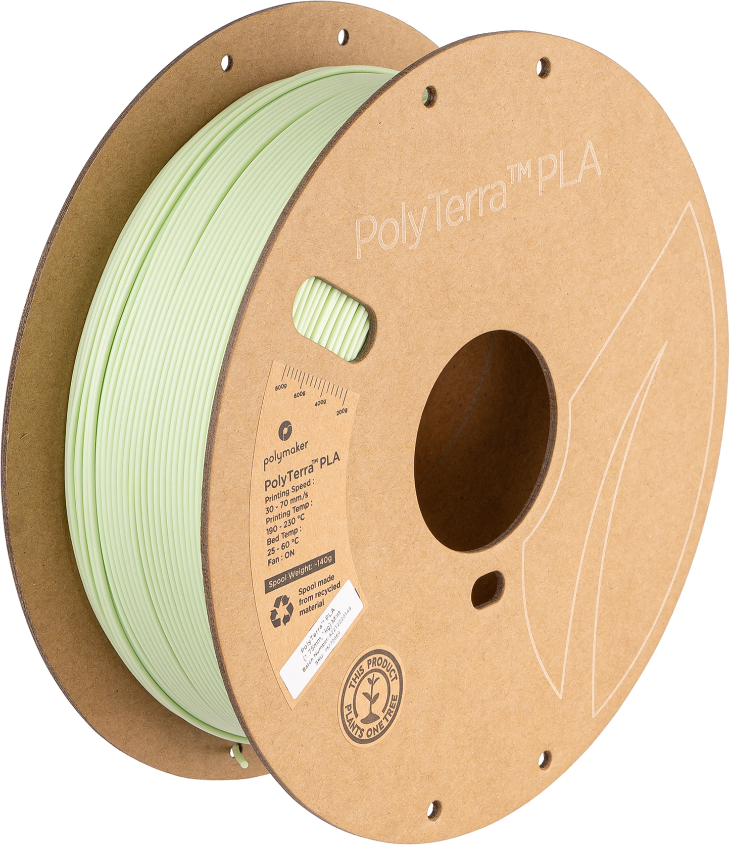 Polymaker PolyTerra PLA - 1.75mm, 1kg