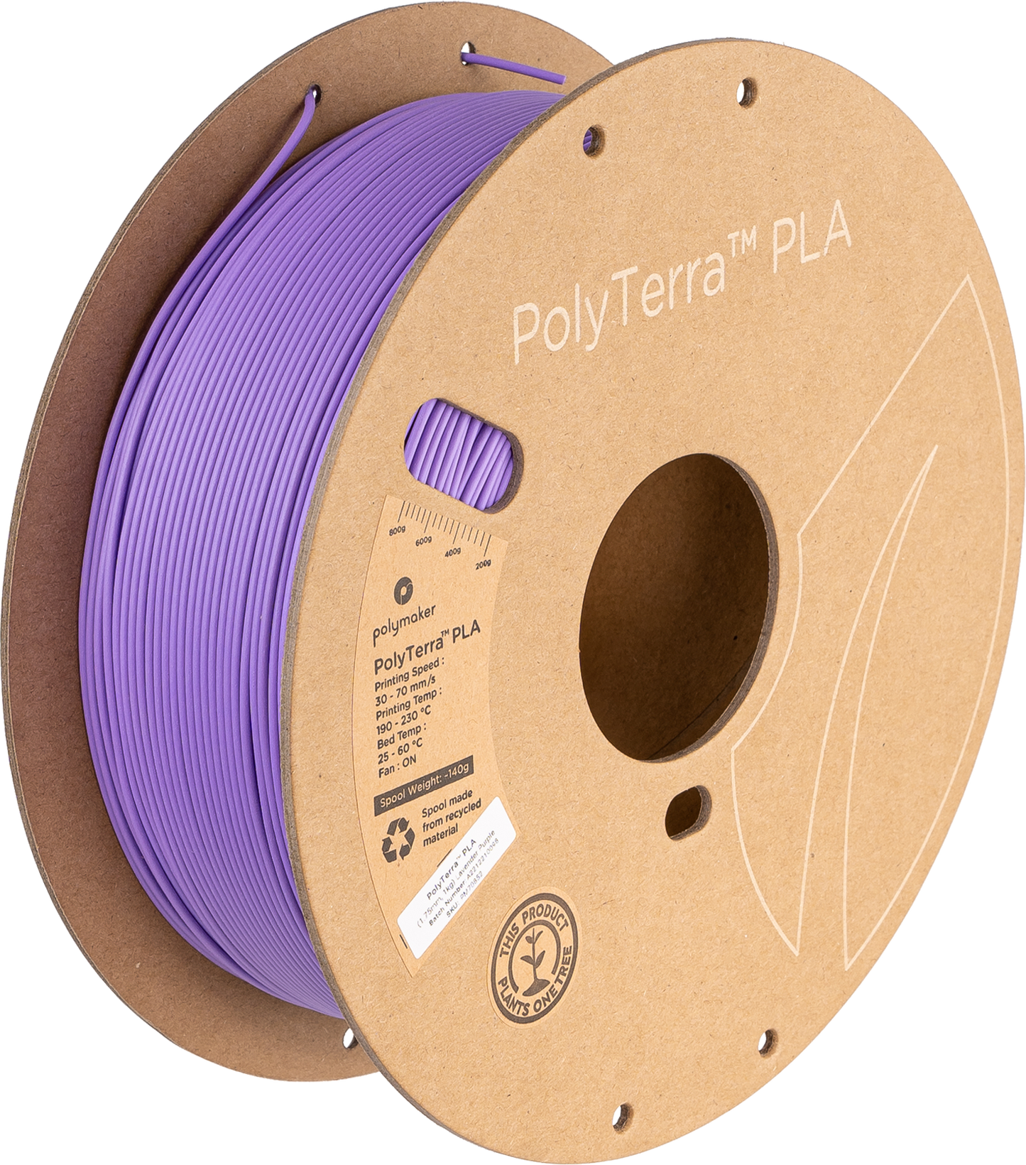 Polymaker PolyTerra PLA - 1.75mm, 1kg