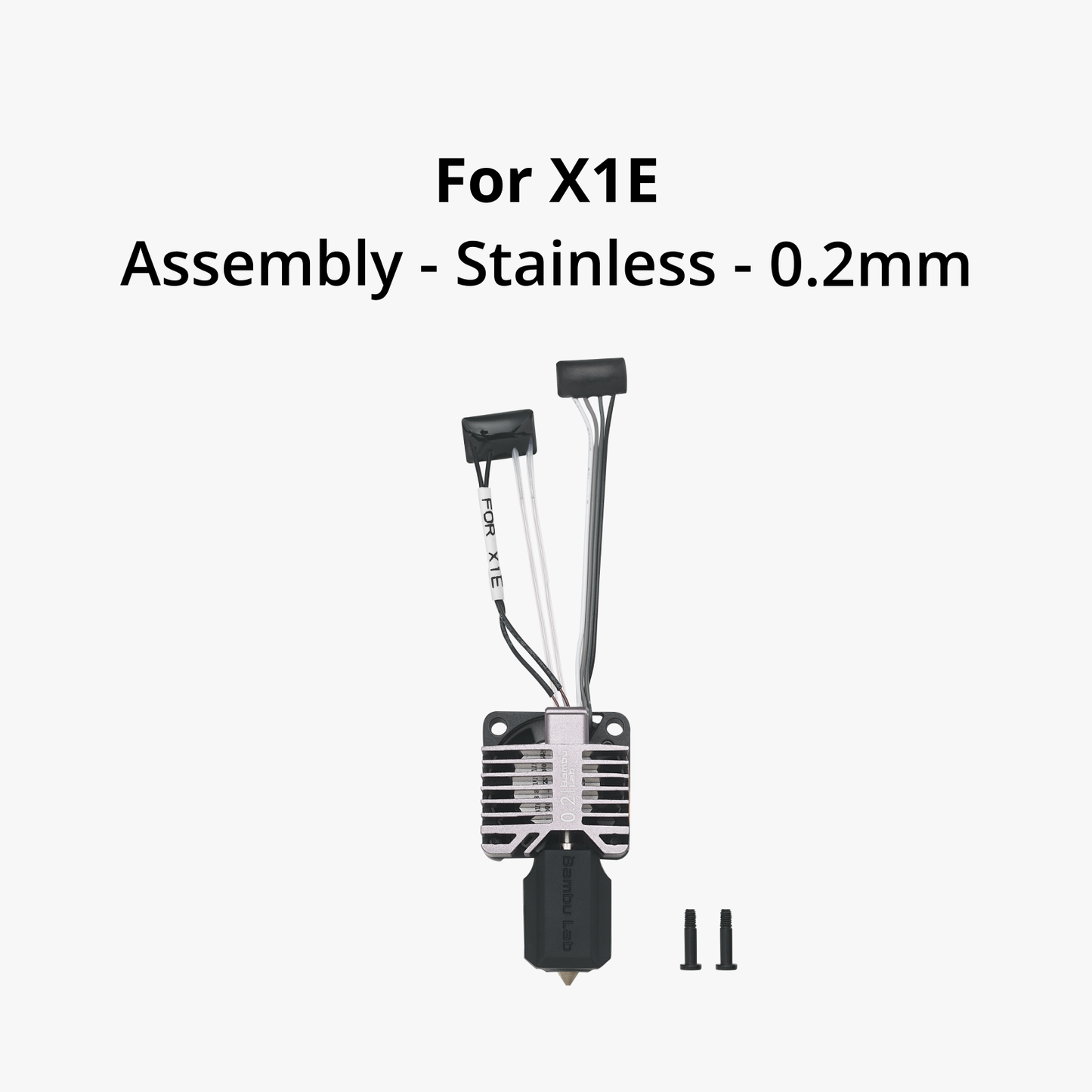 Complete Hotend Assembly - X1E