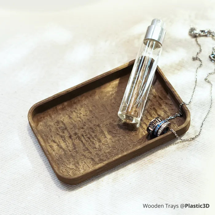 Bambu Lab PLA Wood Black Walnut (13107) image 1