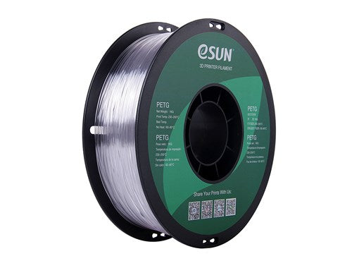 eSUN PETG Filament - Transparent - 1.75mm (1kg) image 1