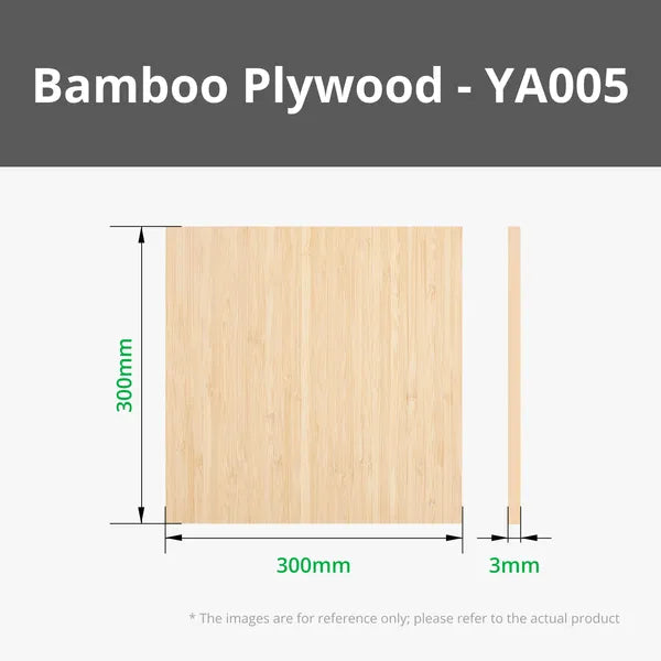 3mm Bamboo Board (6pcs) - YA005