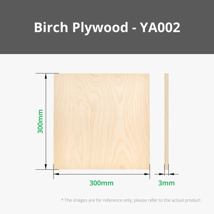 3mm Birch Plywood (6pcs) - YA002