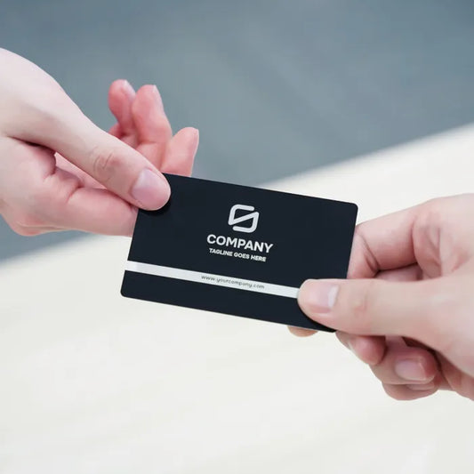 Black Aluminium Card (10pcs) - YC001