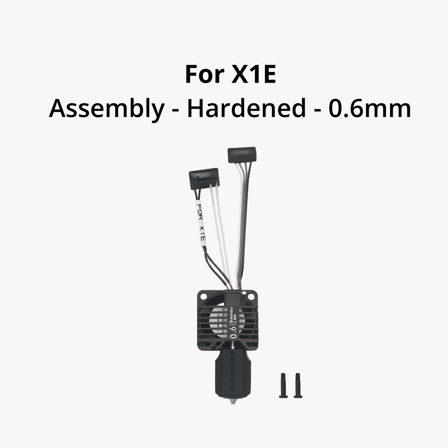 Complete Hotend Assembly - X1E