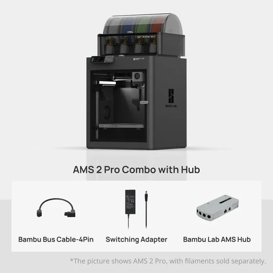 Bambu Lab P1S Combo - AMS 2 Pro