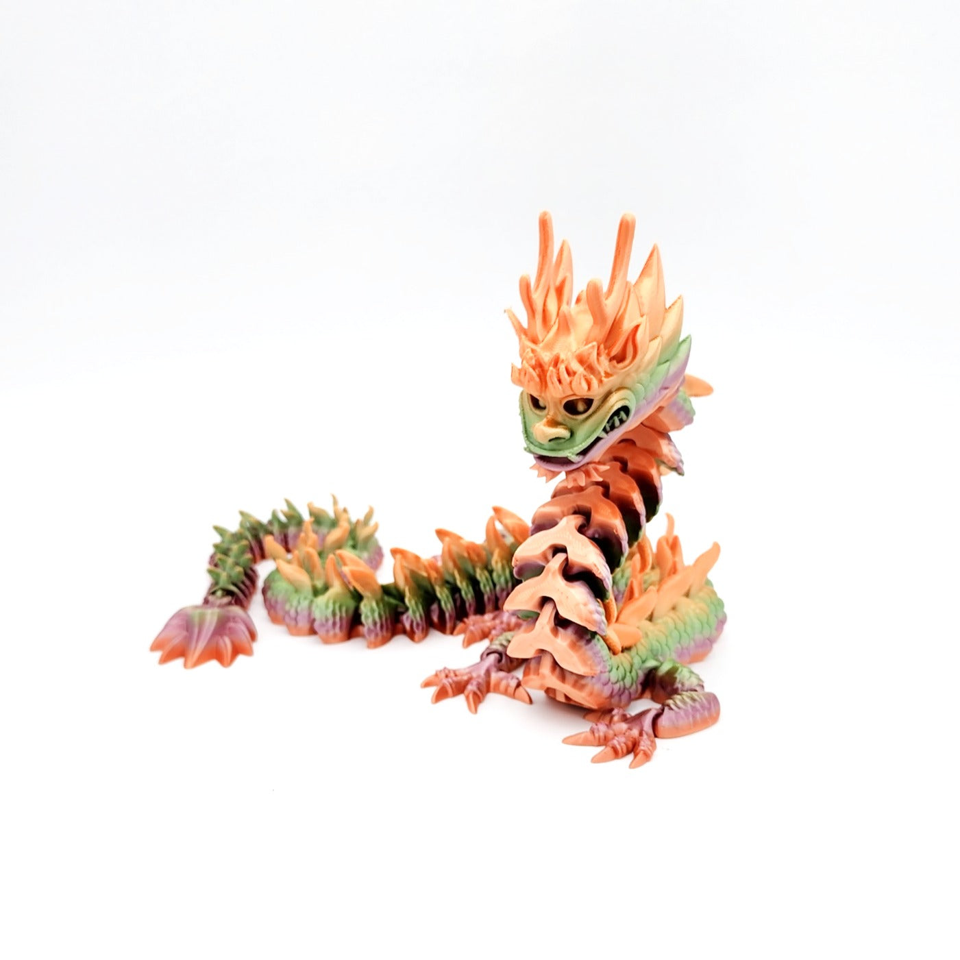 Articulating Flexi Standing Dragon - Flexi Fidgets image 1