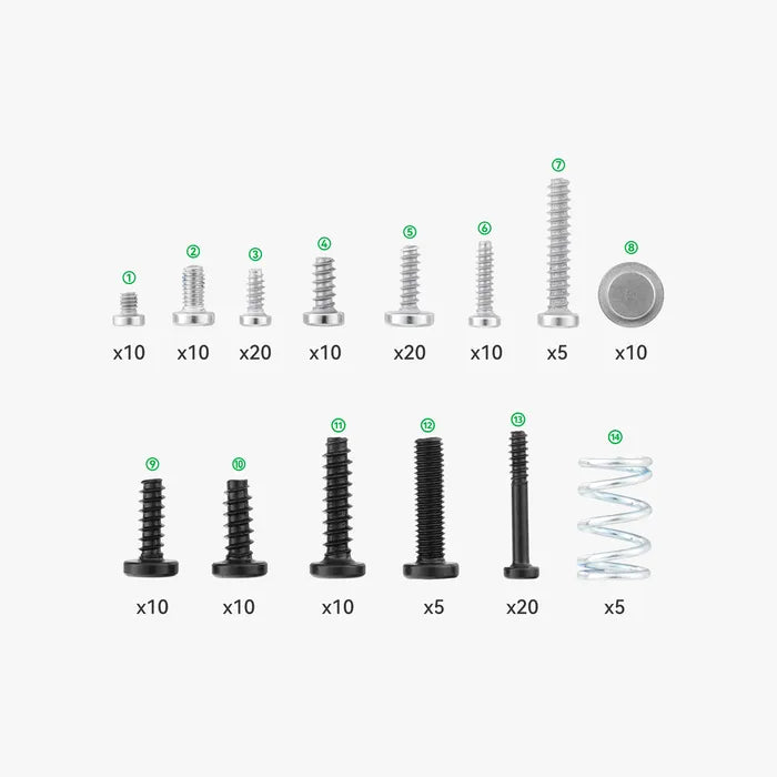 Screws Kit - A1 Series/AMS lite - SCR003