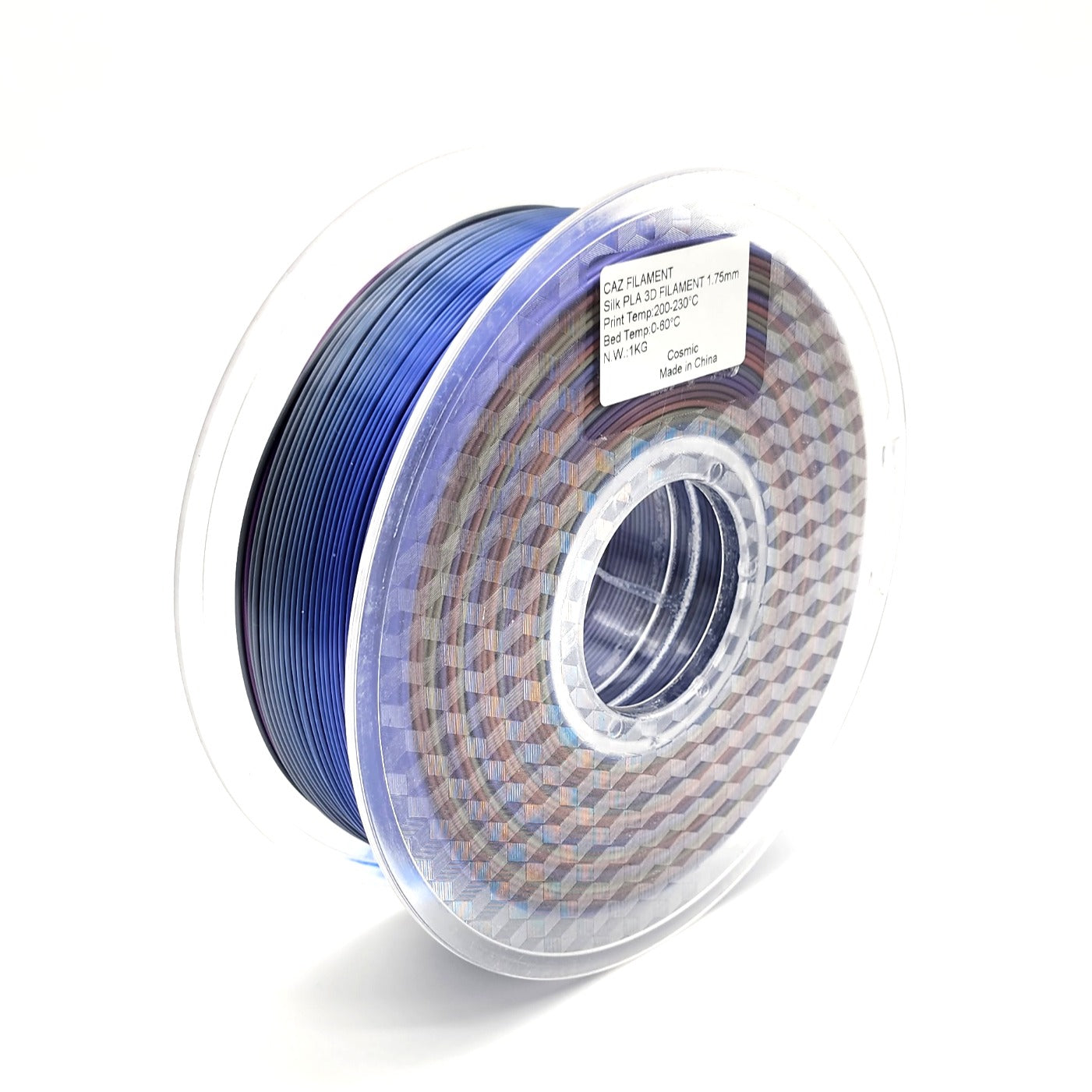 CAZ Filament Rainbow Silk PLA  - 1.75mm (1kg)