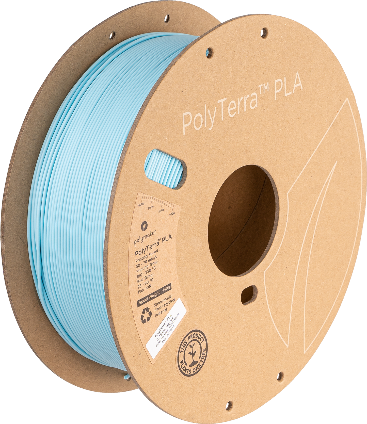 Polymaker PolyTerra PLA - 1.75mm, 1kg