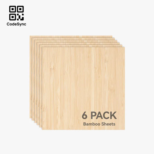 3mm Bamboo Board (6pcs) - YA005