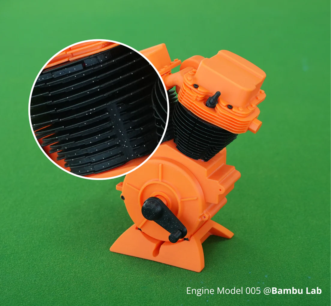 Bambu Lab - PLA Sparkle - Alpine Green Sparkle (13501) image 8