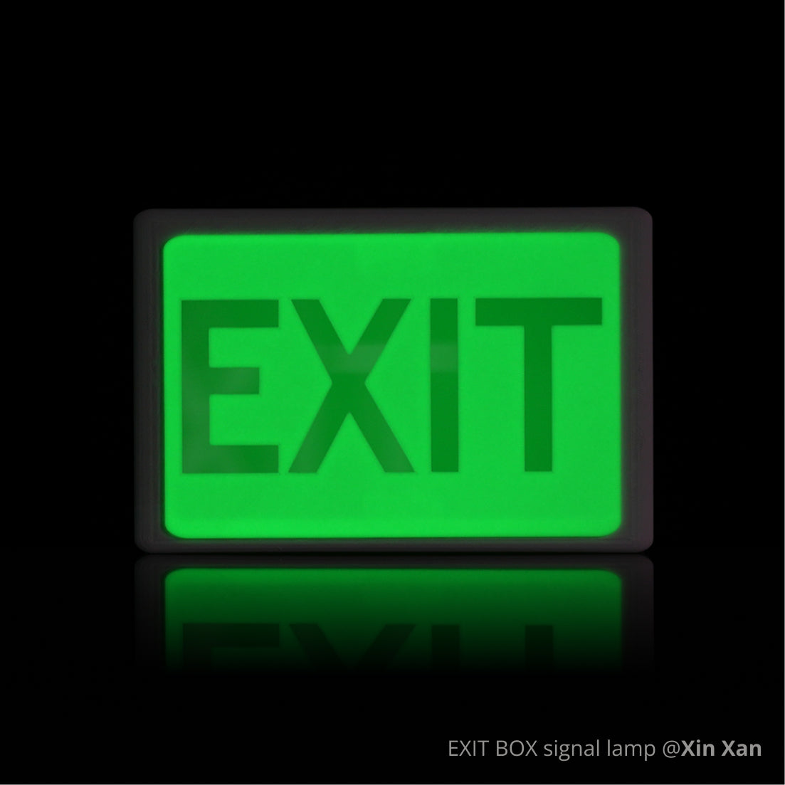 Bambu Lab PLA Glow Green (15500) image 2