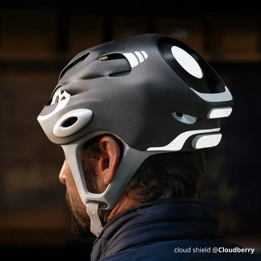 Light Gray Reflective Decal Sheet (5pcs) - YZ002