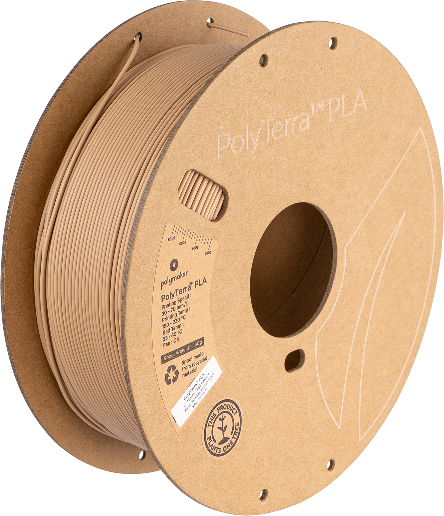 Polymaker PolyTerra PLA - 1.75mm, 1kg