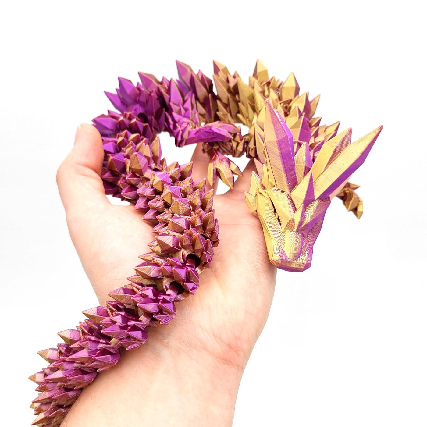 Articulating Crystal Dragon - Flexi Fidgets image 1