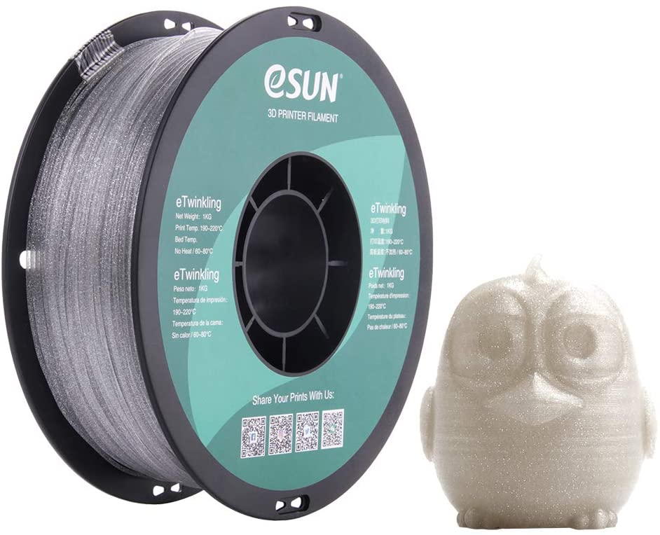 eSUN eTwinkling PLA Filament - 1.75mm (1kg)