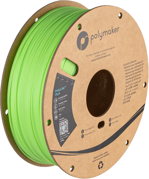 PolyLite™ Luminous PLA 1.75mm 1kg - Luminous Green image 1