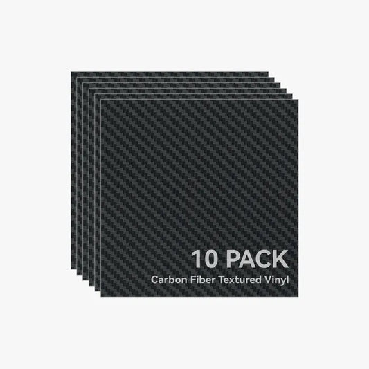 Carbon Fiber Textured Removable Vinyl (10pcs) -YG018