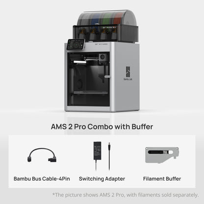 Bambu Lab X1-Carbon AMS 2 Pro Combo 3D Printer image 2