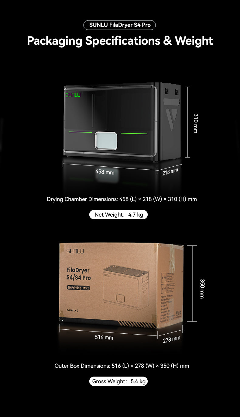Sunlu S4 Pro Filament Dryer