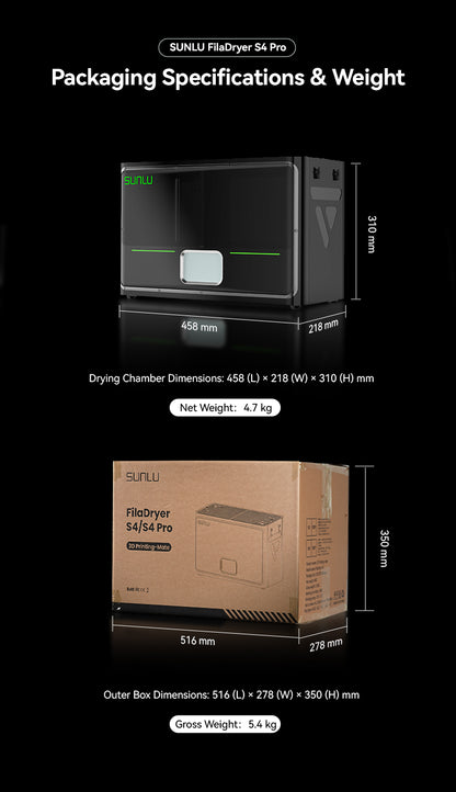 Sunlu S4 Pro Filament Dryer