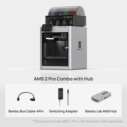 Bambu Lab X1-Carbon AMS 2 Pro Combo 3D Printer image 1