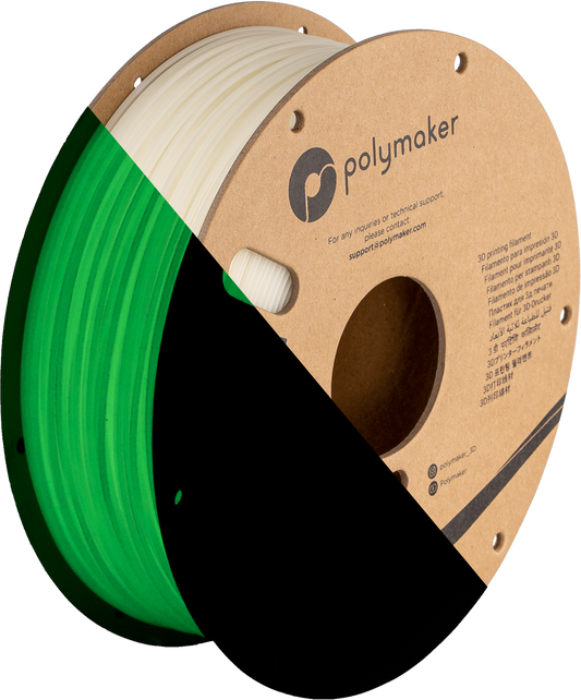 PolyLite™ Glow PLA 1.75mm 1kg - Glow Green image 1
