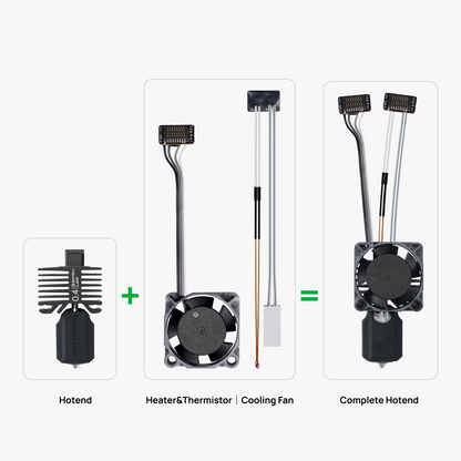 Hotend  Hardened Steel - P1 Series & X1C image 4