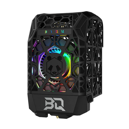 BIQU Panda Jetpack V2 Lightweight Hollow Design Bambu Extruder Front Cover Integrated with Panda Jet Cooling Fan Duct for Bambu Lab P1/X1