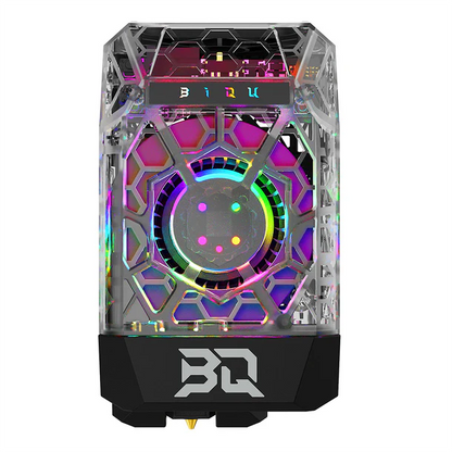 BIQU Panda Jetpack V2 Lightweight Hollow Design Bambu Extruder Front Cover Integrated with Panda Jet Cooling Fan Duct for Bambu Lab P1/X1