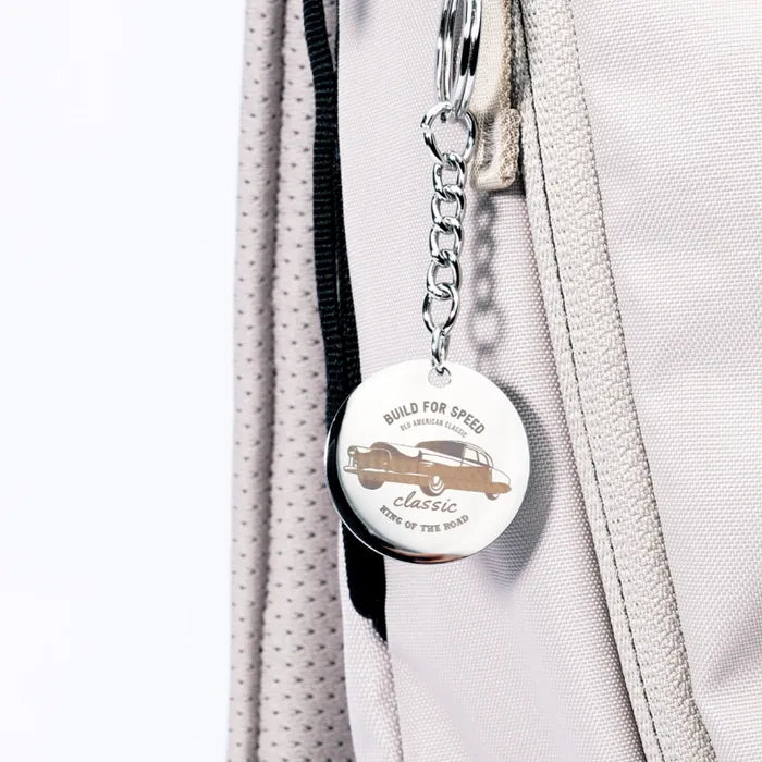 Round Stainless Steel Tag (5pcs)