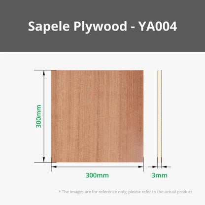 3mm Sapele Plywood (6pcs) - YA004
