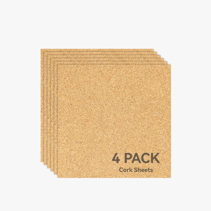 2mm Cork Sheet (4pcs) - YL001