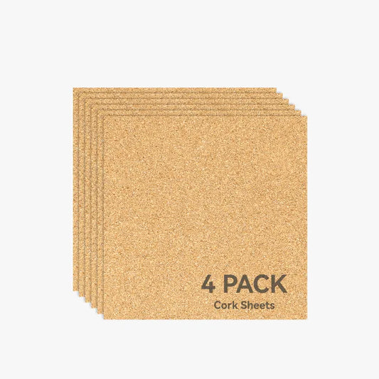 2mm Cork Sheet (4pcs) - YL001