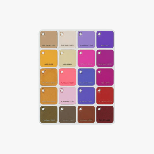 Bambu Filament Swatches image 1