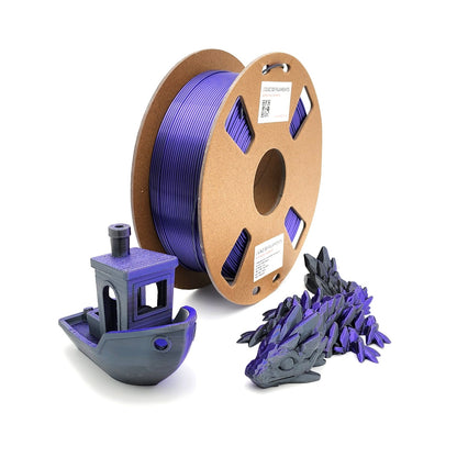 CAZ Filament Dual Colour Silk PLA  - 1.75mm (1kg)