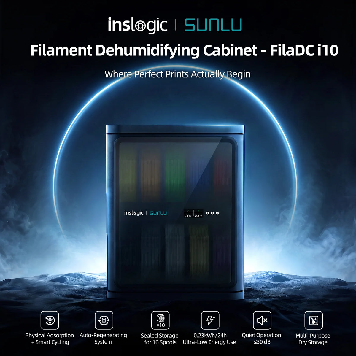 SUNLU - FilaDC i10 Filament Dehumidifying Cabinet