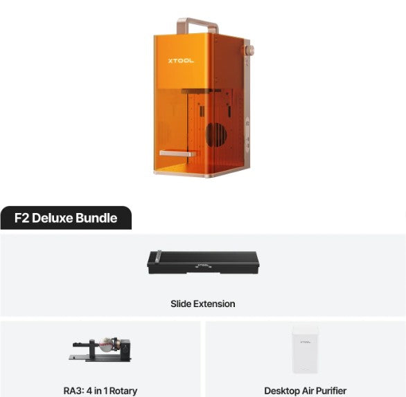 xTool F2 5W IR & 15W Diode Portable Dual Laser Engraver