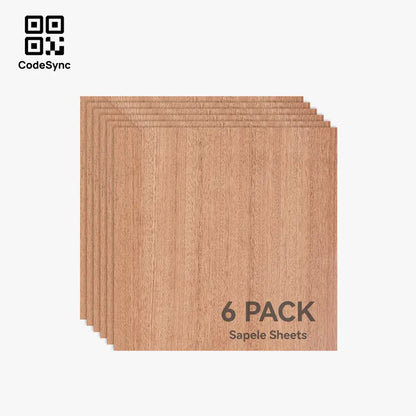 3mm Sapele Plywood (6pcs) - YA004